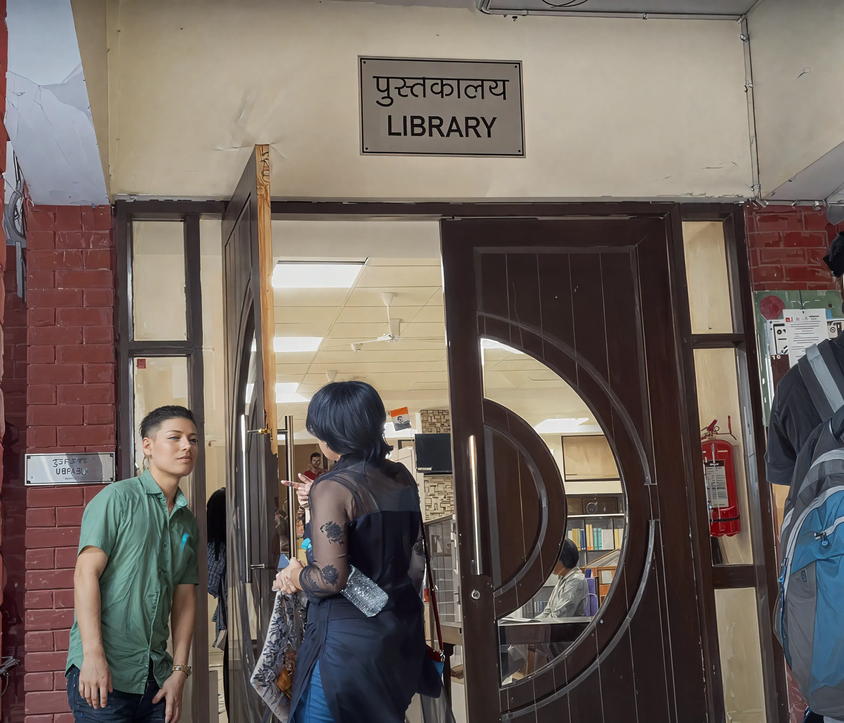 Hansraj College library photo 1